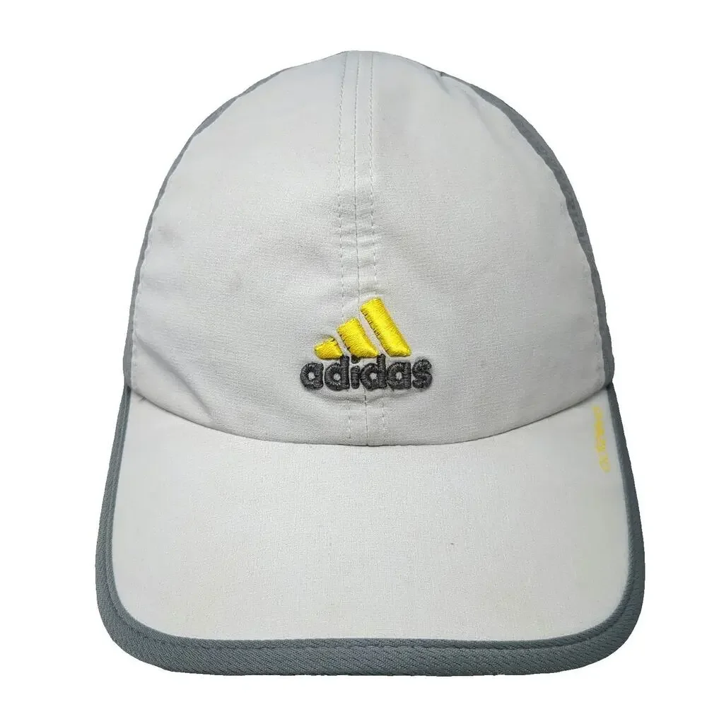 Adidas Baseball Cap Gray One Size Adizero Mesh Running Training Performance Hat